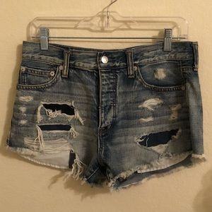 High waisted shorts
